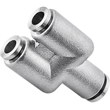 Stainless Steel Push in Fitting - Union Y Reducer
