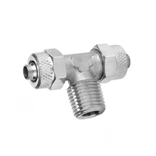Brass Rapid Joint Fitting - Male Branch Tee