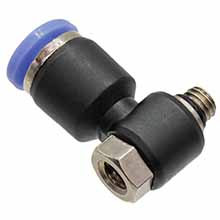 6mm O.D Tube M5 Thread Male Banjo Push to Connect Fitting