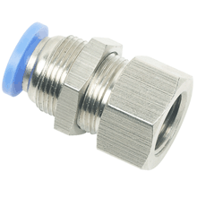 Pneumatic Fitting - PMF Bulkhead Female Connector