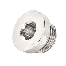 Stainless Steel Compression Tube Fitting - Male Thread Inner Hexagon Plug