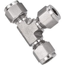 Stainless Steel Compression Tube Fitting - Union Tee