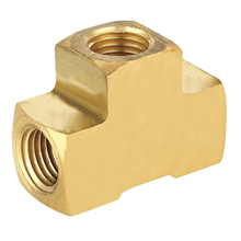 Brass Pipe Fitting - Female Branch Tee