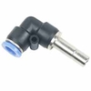 10mm O.D to 10mm O.D Plug-in Elbow Push in Tubing Fitting