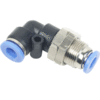 12mm to 12mm Tube Bulkhead Union Elbow Push to Connect Fitting