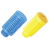 1/8 PT, R, BSPT Thread Porous Plastic Muffler