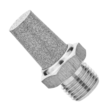 M12 x 1.25 Thread Standard Sintered Stainless Steel Muffler