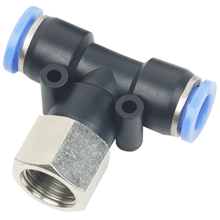 14mm Tube BSPT 1/2 Thread Male Y Push to Connect Fitting
