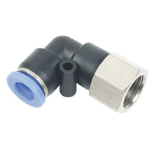 14mm O.D Tube, PT, R, BSPT 1/2 Thread Female Elbow | Pneumatic Air Fitting