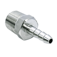 Stainless Steel Tube Fitting - Male Barb