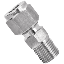 Stainless Steel Compression Tube Fitting - Male Connector