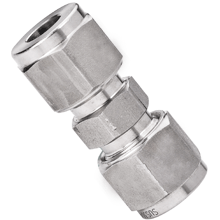 Stainless Steel Compression Tube Fitting - Union Straight