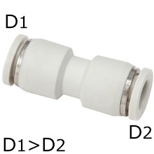 Push in Fitting - Union Straight Reducer